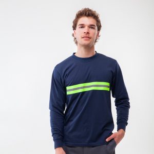 Buzo Camiseta Manga Larga con cinta reflectiva - Performans