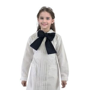 Túnica de niña Tableada con festón