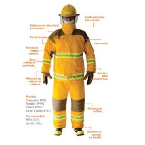 Traje de Bombero Brigadista